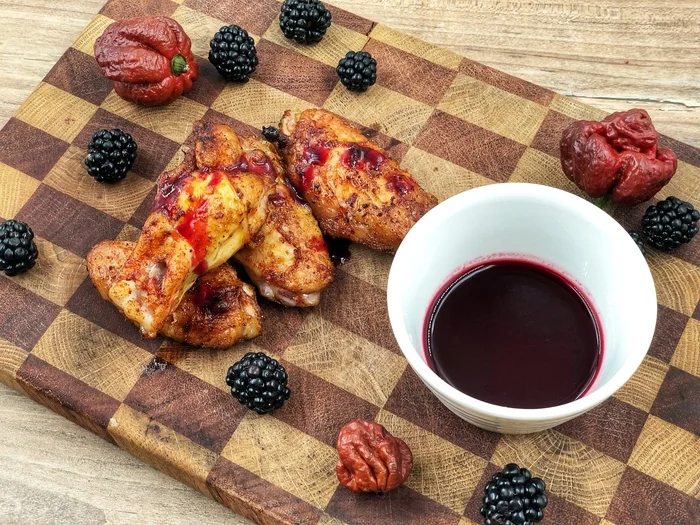 Hot Blackberry Sauce - My, Sauce, Hot peppers, Spicy sauce, Recipe, Chile, Chilli, Habanero, Food, Fancy food, BBQ, Men's cooking, B-B-Q, Cooking, Longpost