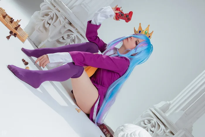 Сиро | Нет игры — нет жизни - Косплей, Shiro (No Game No Life), No game no Life, Фотография, ВКонтакте (ссылка)