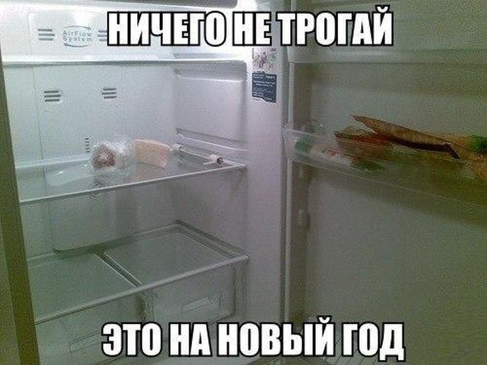 Refrigerator Ringing - Refrigerator, Food, Hunger, Diet, Picture with text