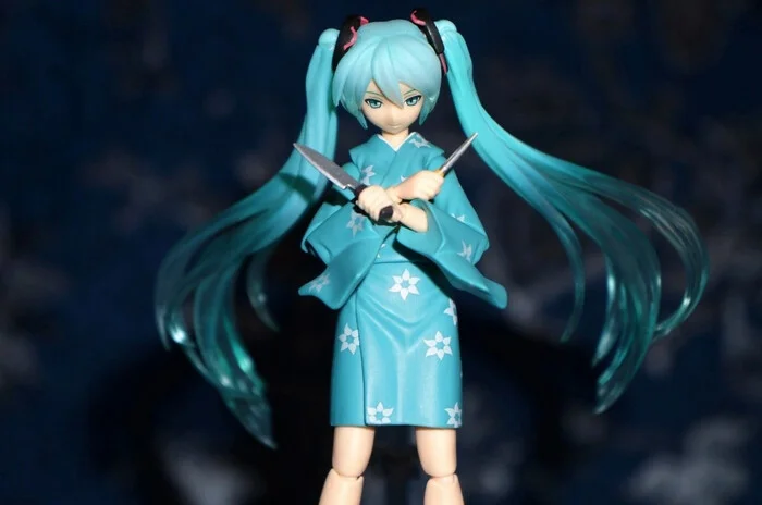 Злая Мику - Моё, Hatsune Miku, Фигурки Figma