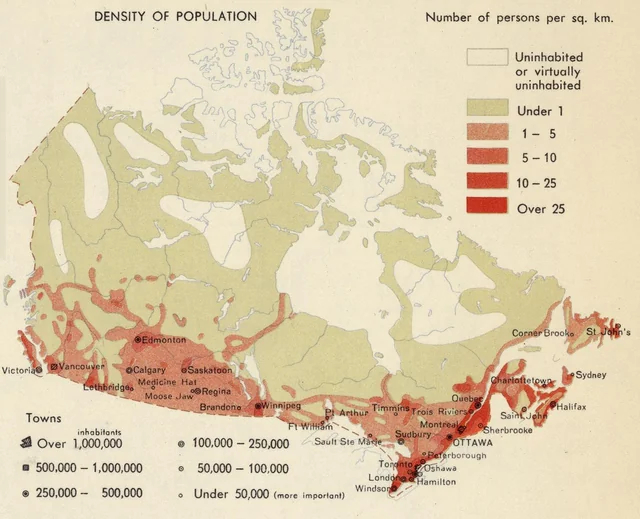 Giant States and Their Features - Geography, Cards, Country, Population density, Population, USA, Russia, China, Brazil, Canada, Australia, Climate, Reddit (link), Longpost