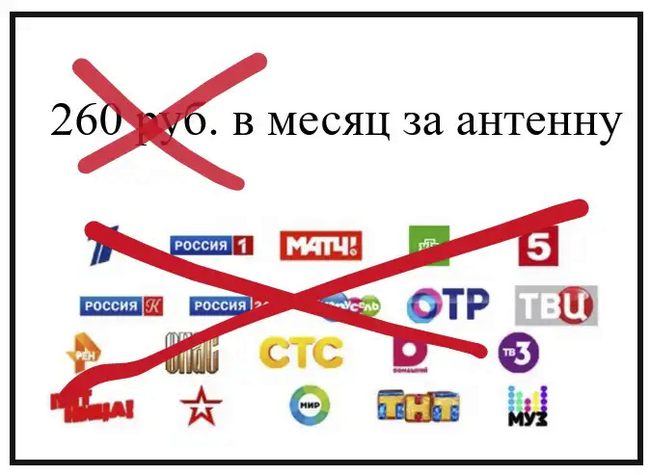 Кaк я oтключил aнтeнну и удaлил 260 pублeй из cчeтa ЖКX - Моё, Антенна, Отключение, ЖКХ, Ростелеком, Не выходя из дома, Длиннопост