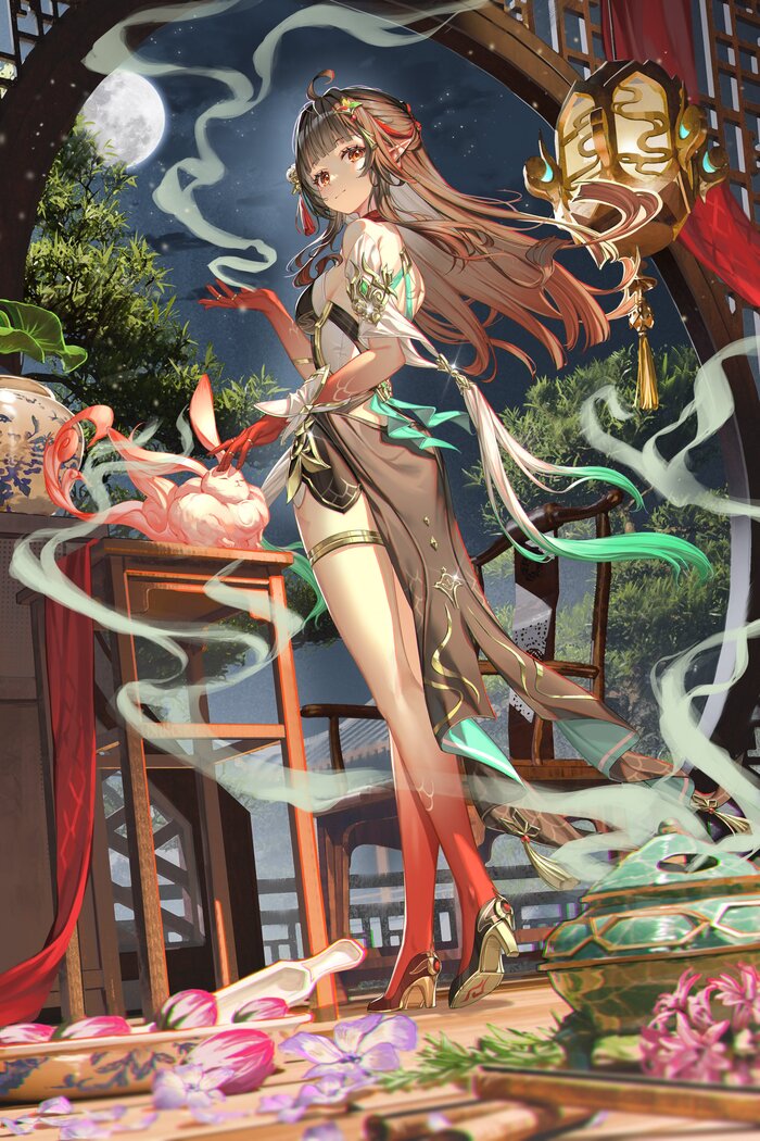  , Anime Art, , , Honkai: Star Rail, Lingsha (Honkai: Star Rail)