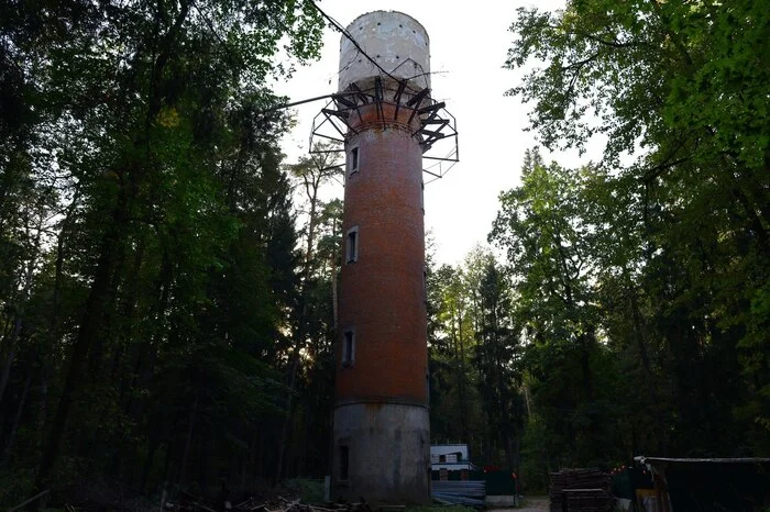 We were looking for a water tower, Arkhangelskoye - My, Crossposting, The photo, Beautiful view, Arkhangelskoye Estate, Water tower