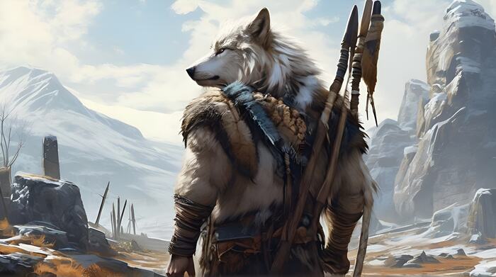    Wolfmks #98 Primal ,  , Furry Art, , , Furry wolf, , - , 