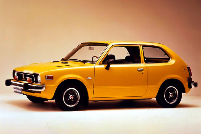 Honda Civic CVCC, 1975 год.