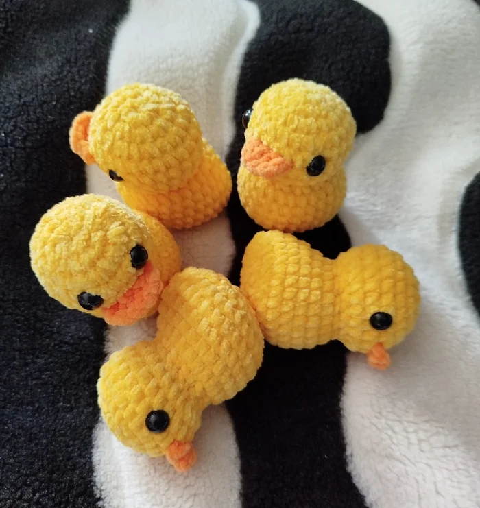 There are never too many ducks - My, Amigurumi, Knitted toys, Crochet, Needlework without process