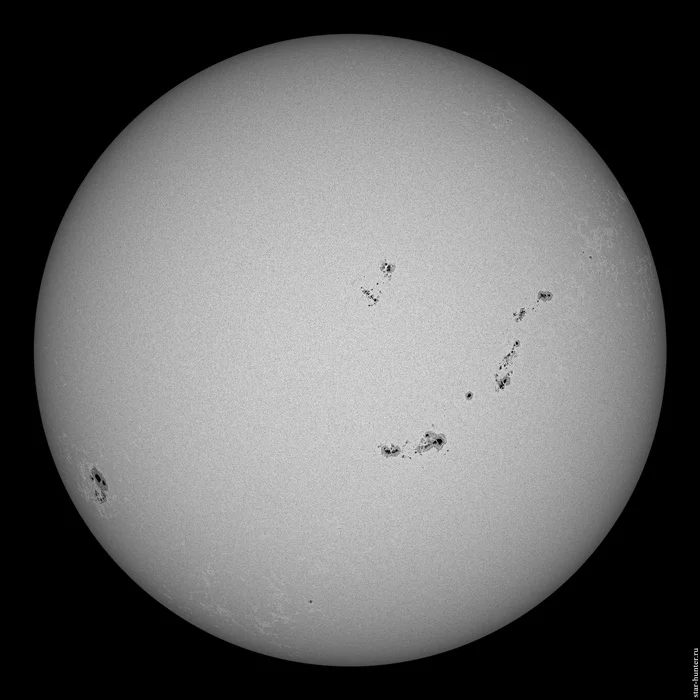 Солнце, 3 октября 2024 года, 10:52 - Моё, Солнце, Астрофото, Астрономия, Космос, Starhunter, Анапа, Анападвор