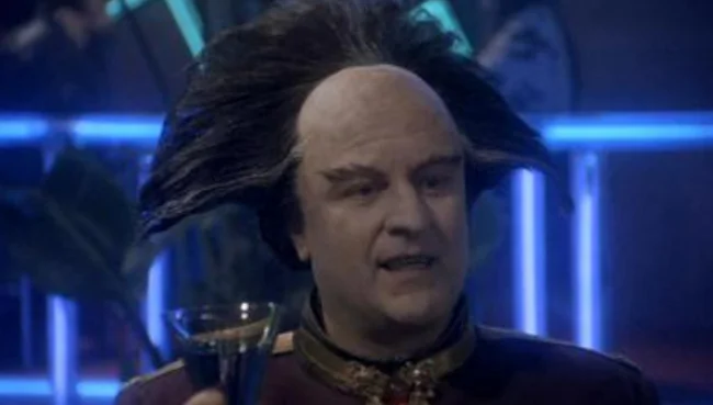 When you sat at the computer for a long time with headphones on, and then in the toilet you saw yourself in the mirror - My, Babylon 5, Serials, Humor, Idiocy, Londo Mollari