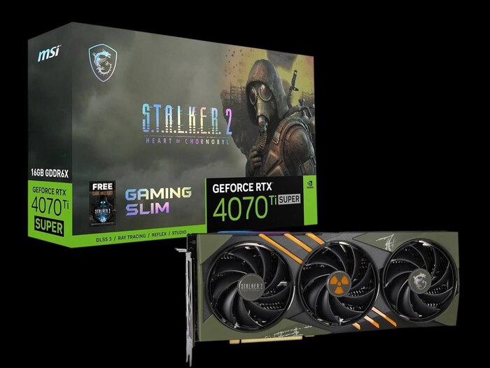 MSI  RTX 4070 Ti SUPER STALKER 2 Edition MSI, ,  ,  , , Nvidia,   , , , 