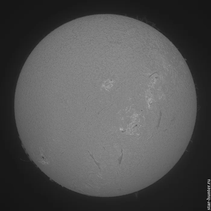 Водородное Солнце, 3 октября 2024 года, 10:37 - Моё, Солнце, Астрономия, Астрофото, Космос, Starhunter, Анапа, Анападвор