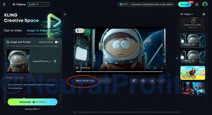 KLING Video Generator Updates - Lip Sync and API. How to Lipsync in KLING. Interaction Tips and Limitations - My, Artificial Intelligence, Нейронные сети, Useful, Site, Luma Ai, Video editing, Technologies, Innovations, Update, Api, Animation, Lipsink, Sound, Characters (edit), Installation, Overview, Experience, Video, Longpost, Kling