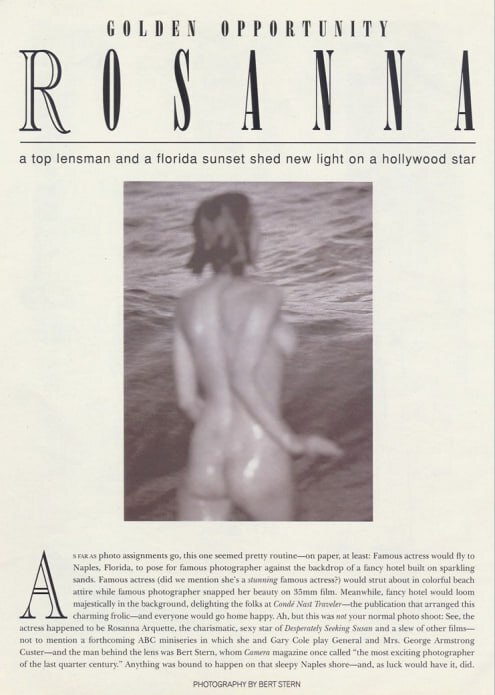 Rosanna Arquette in Playboy magazine, 1990 - NSFW, Erotic, Boobs, Booty, Playboy, Celebrities, Actors and actresses, Girls, Women, Waist, Sexuality, Professional shooting, Naked, Telegram (link), Longpost