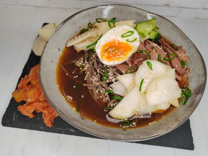 Mul-naengmyeon - My, Food, Cooking, Recipe, Soup, Korean food, Noodles, Kuksi, Longpost