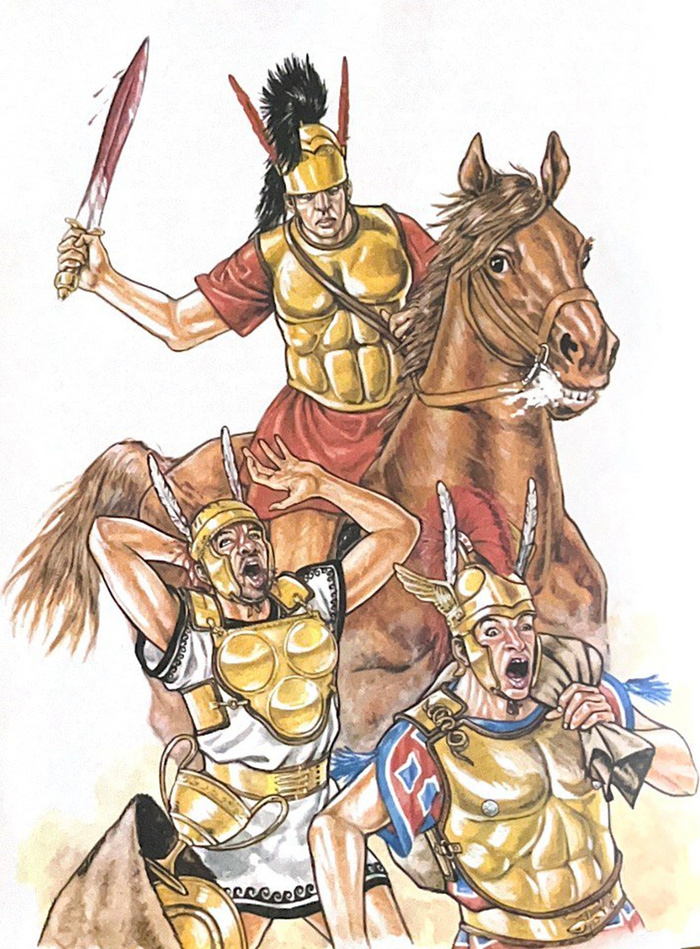 Лучшая иллюстрация того, что грабежом лучше заниматься после боя, а не во время его