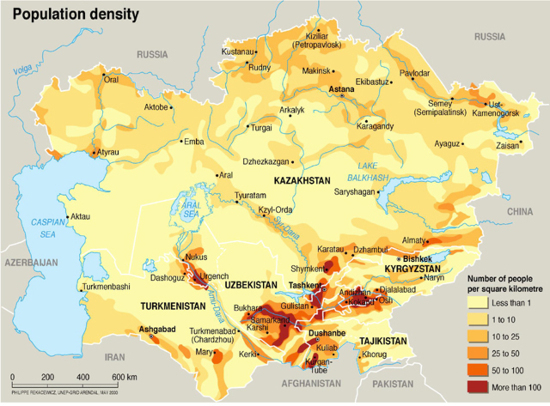 Giant States and Their Features 2 - My, Geography, Cards, Country, Population density, Population, Climate, Kazakhstan, Mongolia, Iran, Indonesia, Algeria, Mexico, Argentina, Morocco, Tunisia, Nature, Longpost