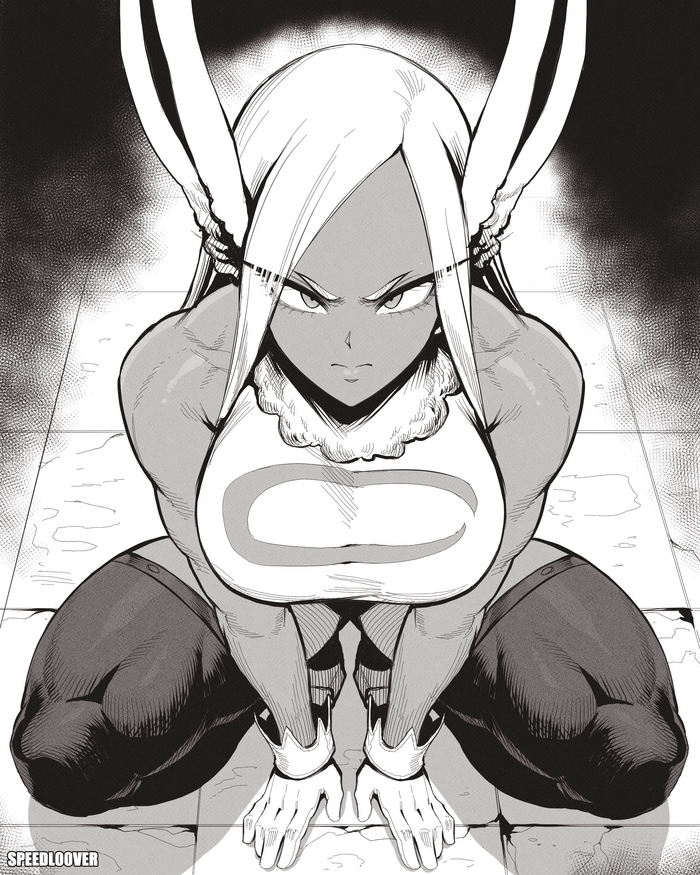  Anime Art, , Boku no Hero Academia, Miruko, Speedl00ver, Animal Ears,  