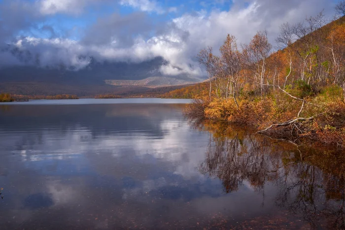 Autumn silence - Autumn, Murmansk region, Khibiny, Lake, Kola Peninsula, The photo, Landscape, wildlife, Far North, Beautiful view