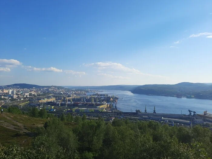 Мурманск в летний день - Моё, Путешествия, Природа, Путешествие по России, Фотография, Мурманск, Север