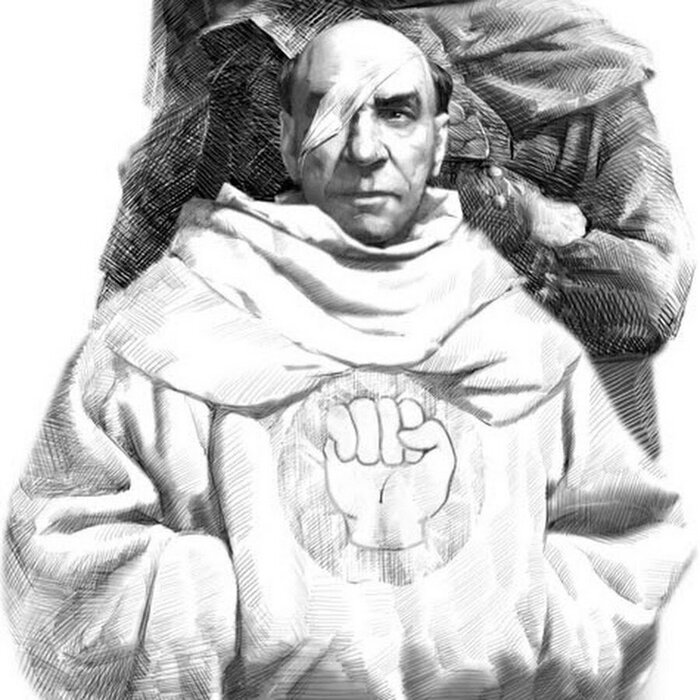 Этлау. Автор изображения - Владимир Бондарь. Не смогли нейросети сгенерить мне нормального одноглазого инквизитора.