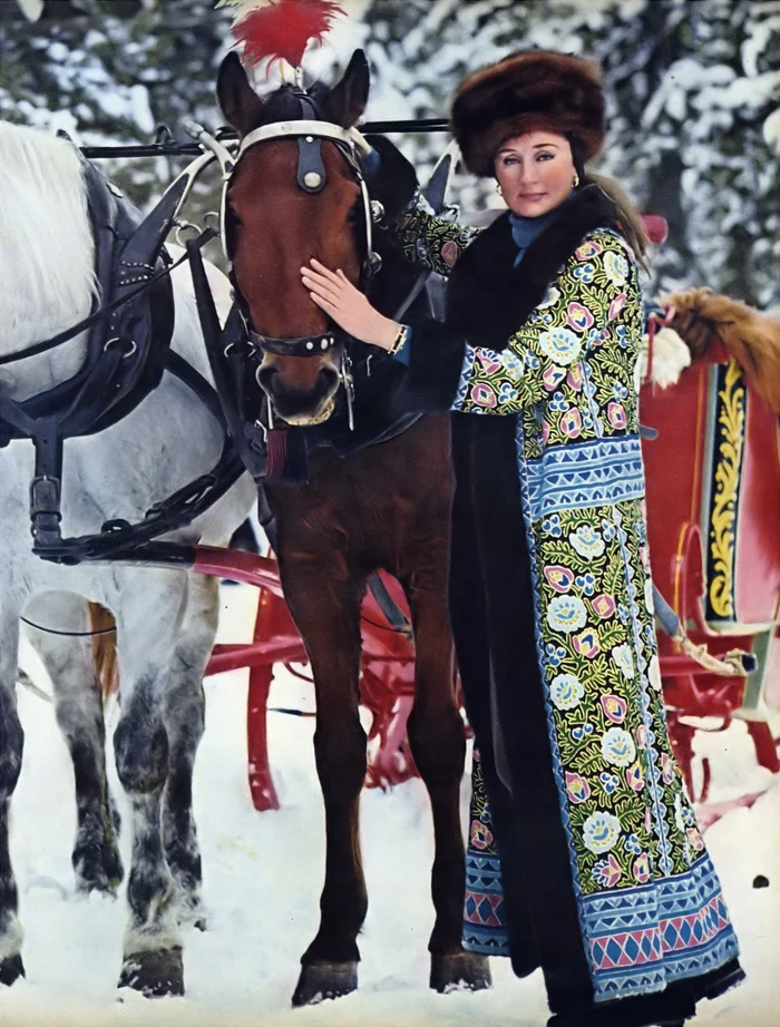 Новая русская барыня... Ну почти - Моё, Мода, 1969, Vogue, Стиль, Длиннопост