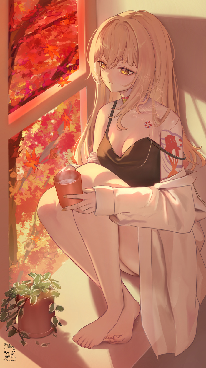   , Anime Art, Yoimiya (Genshin Impact), Genshin Impact