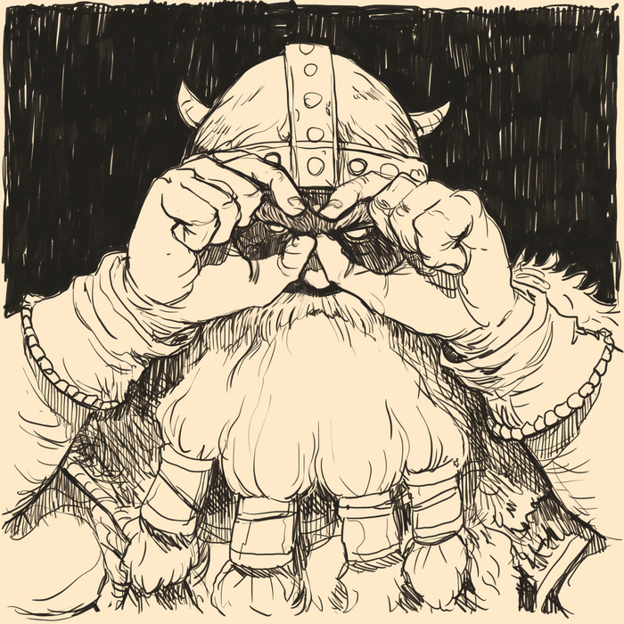 Inktober-2024.  5: Binoculars  , Midjourney, Pinanoc, , Inktober