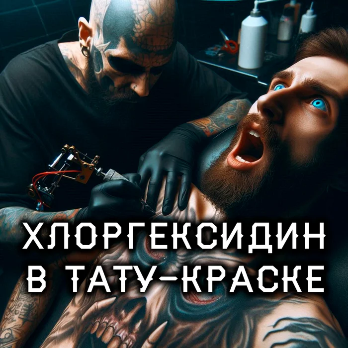 Chlorhexidine in Tattoo Ink: A Joke That Came True - My, Tattoo, Health, Barnaul, news, Education, Longpost