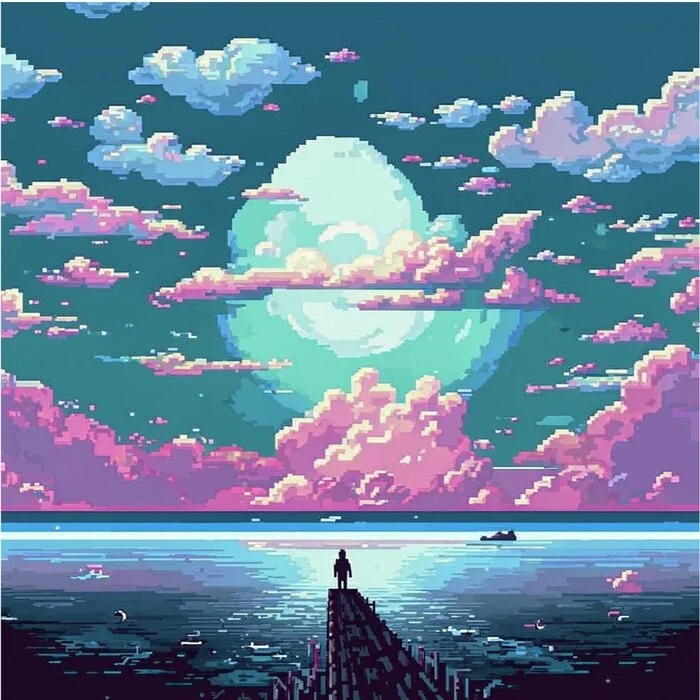 Pixel Random - My, Neural network art, Нейронные сети, 8 bit, Pixel, Pixel World, Longpost, Pixel Art