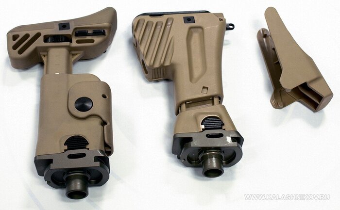Различные приклады для пулемёта MG5
