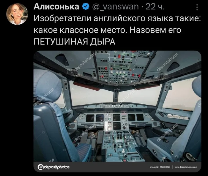 A few words about the word “cockpit” - Aviation, Flight, Airplane, Pilot, civil Aviation, Military aviation, Cockpit, Translation, English language, Screenshot