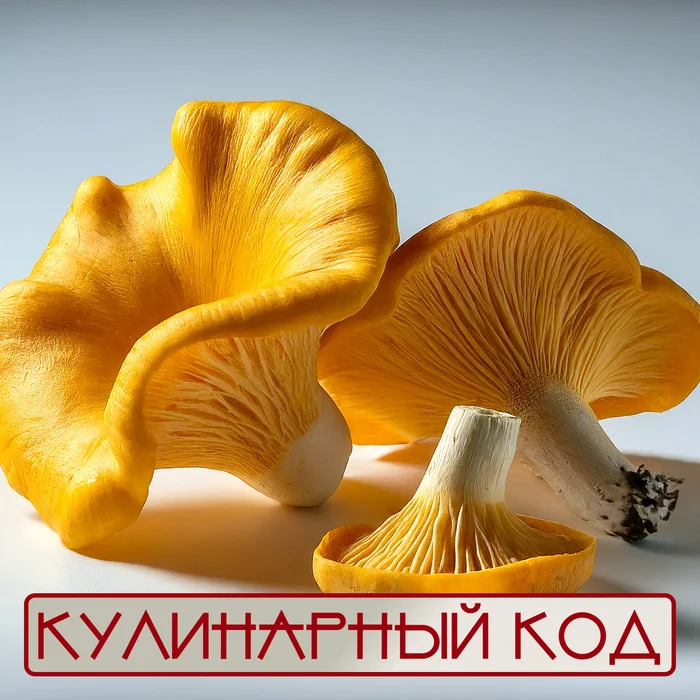 Culinary code. Mushrooms: Chanterelle - My, Cooking, Products, Nutrition, Food, Mushrooms, Chanterelles, Longpost