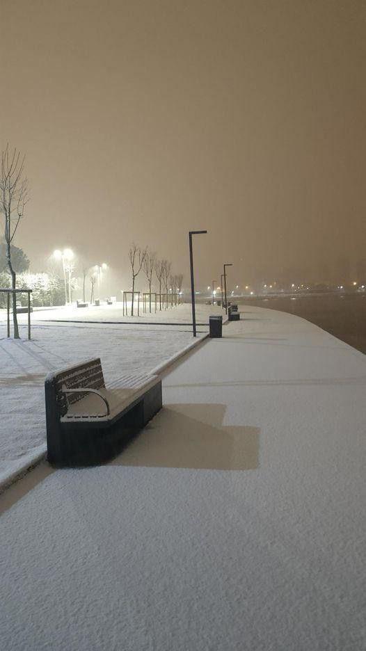 Untouched - Snow, The park, Night, No trace, The photo