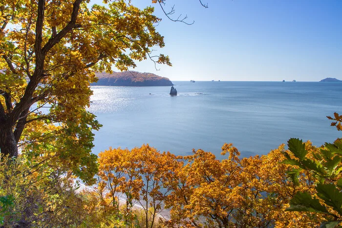 Primorsky Krai, Lashkevich Bay - My, Primorsky Krai, Nature, Autumn