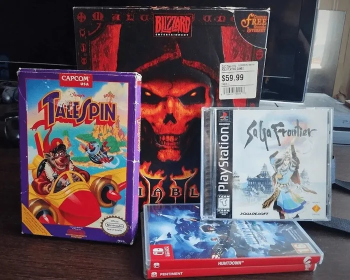 Autumn addition to the collection - My, Collecting, Retro Games, Diablo ii, Dendy, Playstation