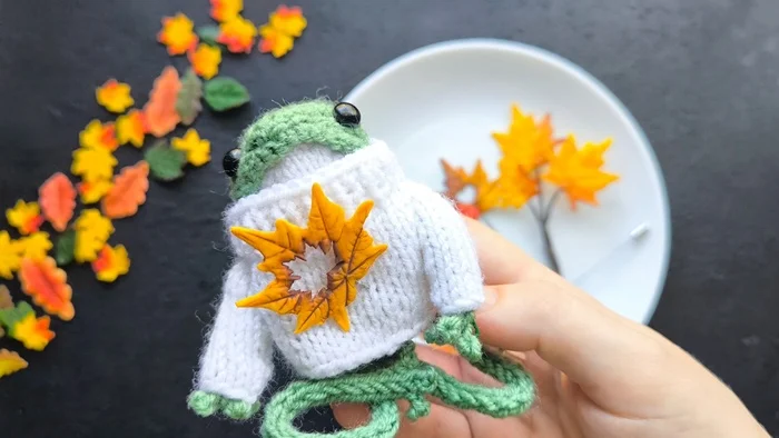 Maple leaves. Brooches - My, Needlework without process, Polymer clay, Лепка, Brooch