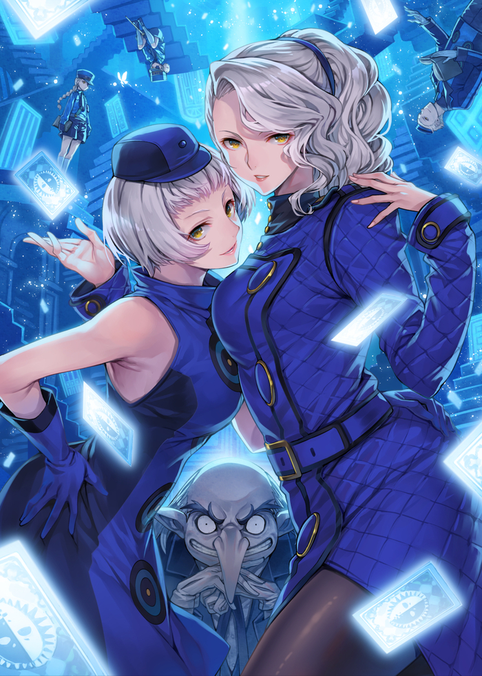   , , Anime Art, Persona, Persona 3, Persona 4, Persona 5, Game Art, , Elizabeth (persona)