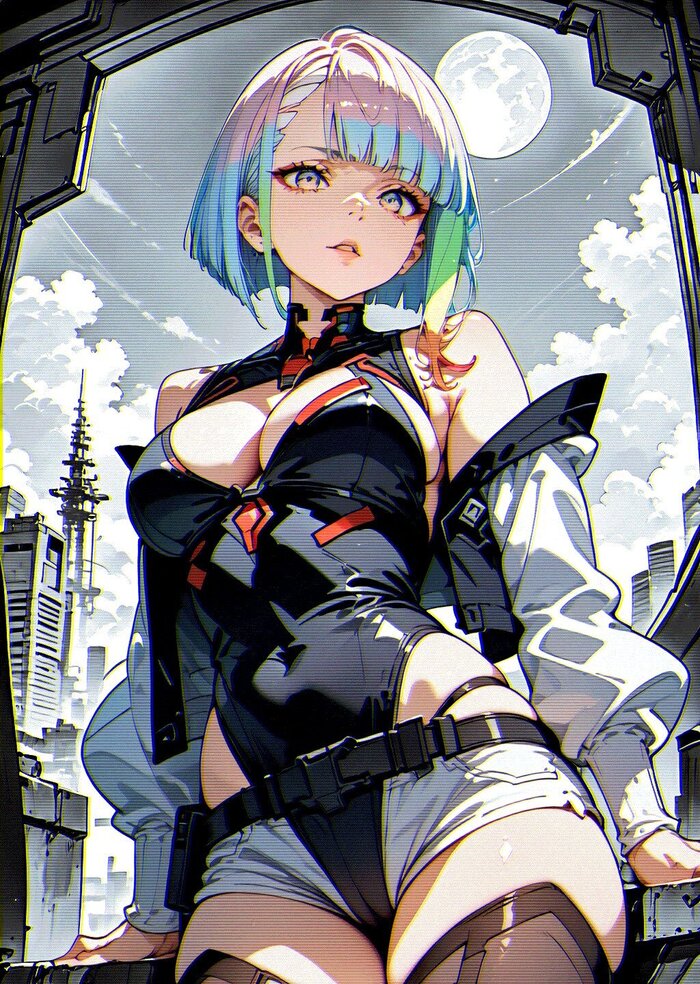 Rebecca & Lucy Lucy (Edgerunners), Cyberpunk: Edgerunners, Rebecca (Edgerunners),  , 