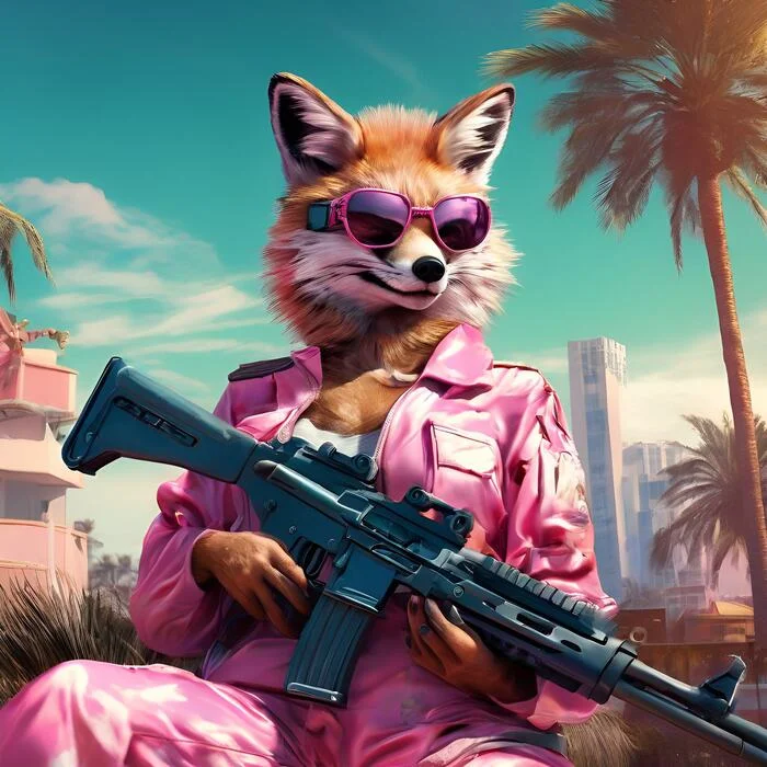Фурри арт от Wolfmks #100 концепты для новой песни по Left 4 dead 2 - Моё, Фурри, Furry Art, Волк, Furry wolf, Картинка с текстом, Арты нейросетей, Лабрадор, Гепард, Енот, Лиса, Длиннопост