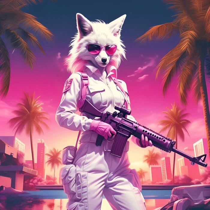 Фурри арт от Wolfmks #100 концепты для новой песни по Left 4 dead 2 - Моё, Фурри, Furry Art, Волк, Furry wolf, Картинка с текстом, Арты нейросетей, Лабрадор, Гепард, Енот, Лиса, Длиннопост
