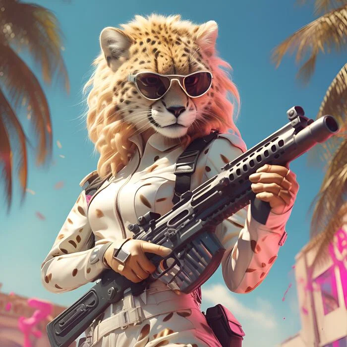 Фурри арт от Wolfmks #100 концепты для новой песни по Left 4 dead 2 - Моё, Фурри, Furry Art, Волк, Furry wolf, Картинка с текстом, Арты нейросетей, Лабрадор, Гепард, Енот, Лиса, Длиннопост