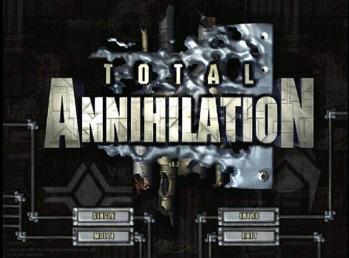 Total Annihilation  в браузере - Ретро-Игры, Онлайн-Игры, Стратегия, Компьютерные игры, Telegram (ссылка), Total annihilation