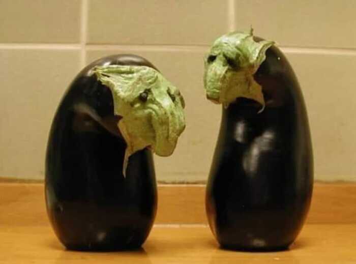 Sad eggplant - Humor, Picture with text, Hardened, Eggplant