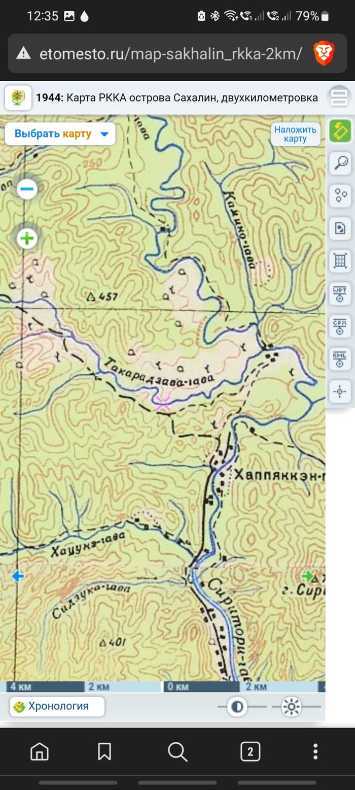 В районе Хаппякэн-гэня — та самая развилка.