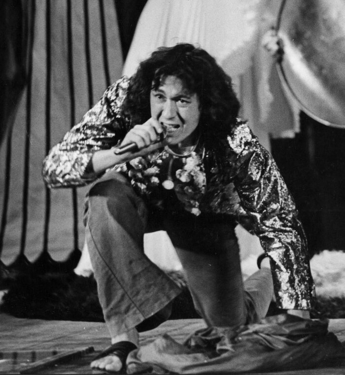 Зонг-опера "Орфей и Эвридика", 1975, Орфей - Альберт Асадуллин. Первая советская рок-опера