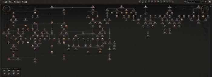 Австрийское древо фокусов целиком.