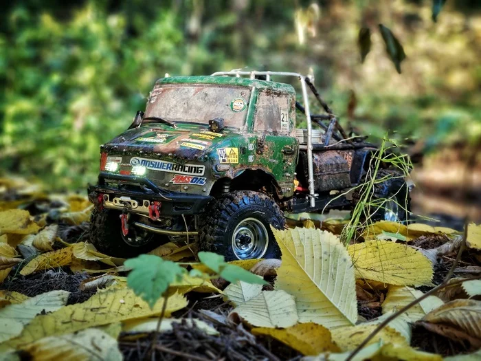 RC unimog - My, Radio controlled models, Rc-Trucks, SUV, 4x4, Jeeping, Video, Vertical video, Longpost