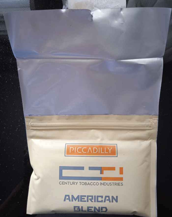 Вскрытый кисет Пикадилли Америка Бленд