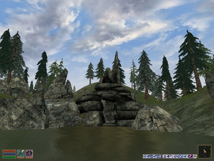   (Gandrung Caverns) Bethesda, The Elder Scrolls, The Elder Scrolls III: Morrowind, , RPG, , , 