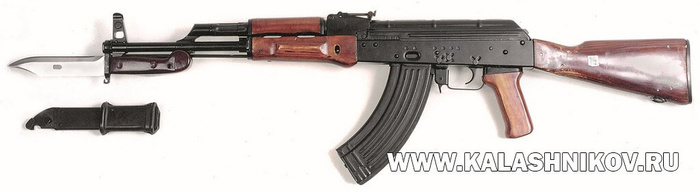 7,62-мм модернезированный автомат АК (АКМ, 1959 г.)